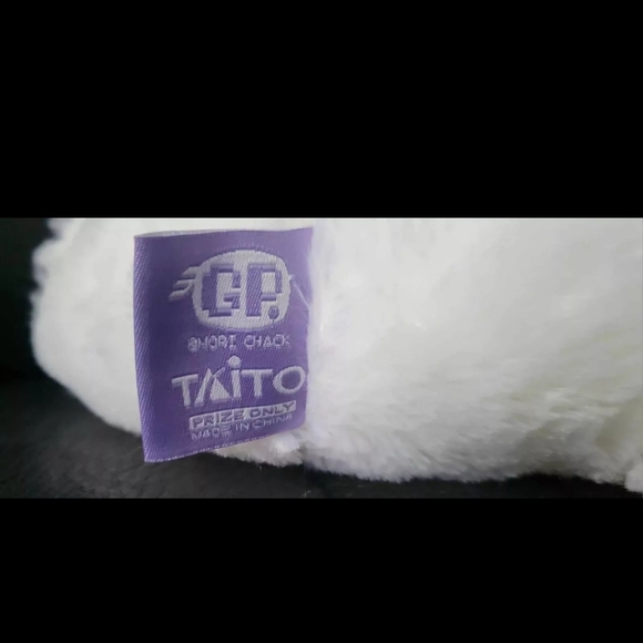 Taito Chax GP Gloomy Rabbit Plush Doll Toreba Bear Lace Black Bunny 11" - Picture 7 of 8